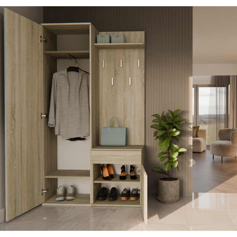 Garderoba Duo Duo Sonoma