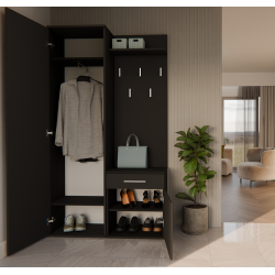 Garderoba Duo Duo Czarny