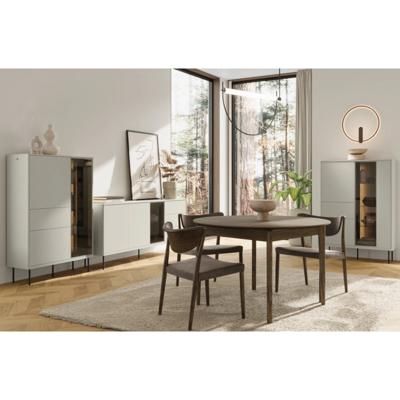 Witryna podświetlana Epiro EP-02 Lenart Meble Kolekcja Epiro