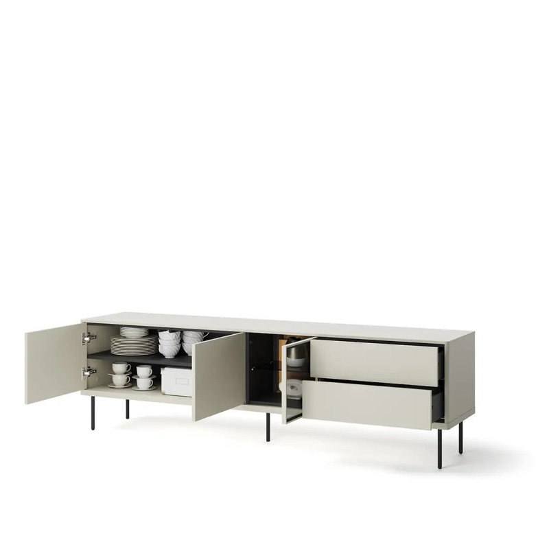 Szafka RTV Epiro 194cm EP-07 Lenart Meble Kolekcja Epiro