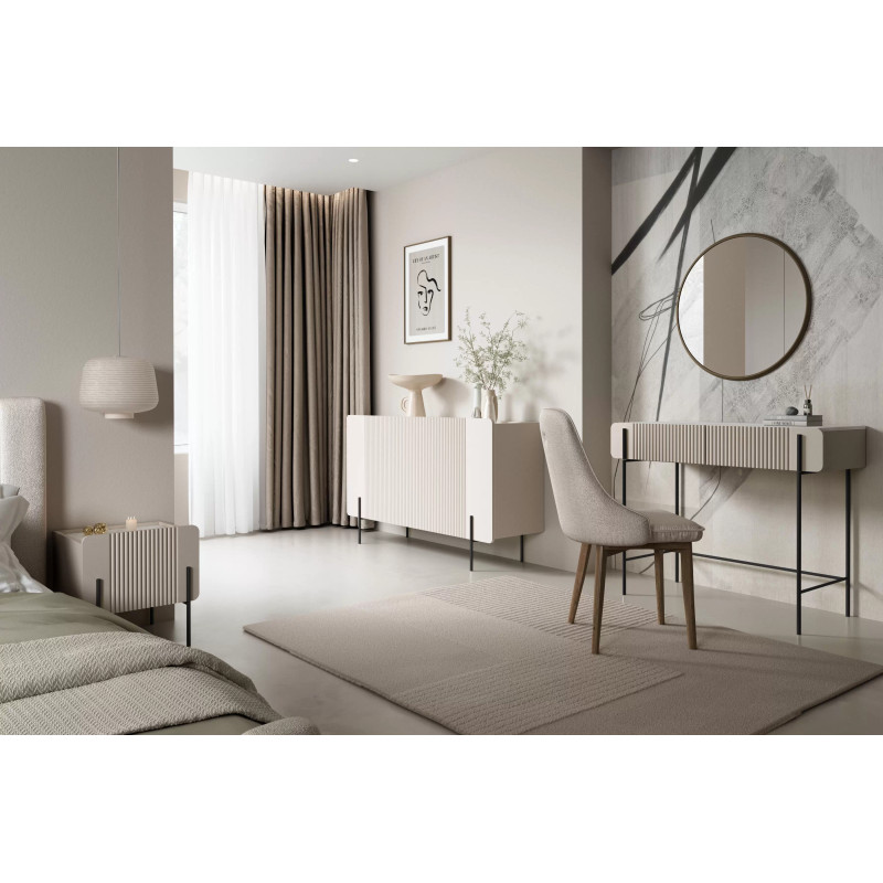 Szafka nocna Malmi 45 Kolekcja Malmi Meble Bogart kaszmir/crema