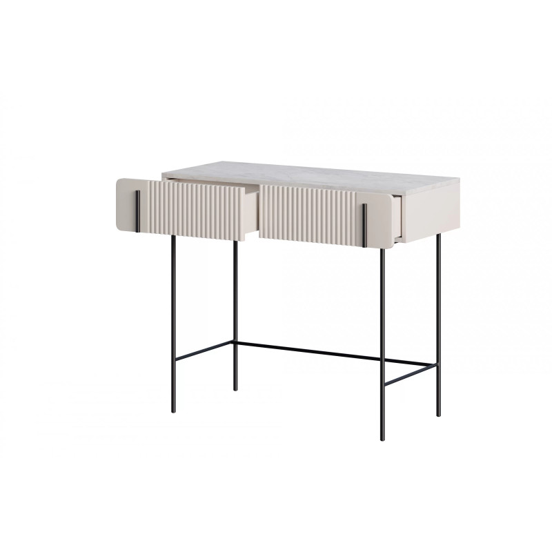 Toaletka Malmi 100 Kolekcja Malmi Meble Bogart kaszmir/crema