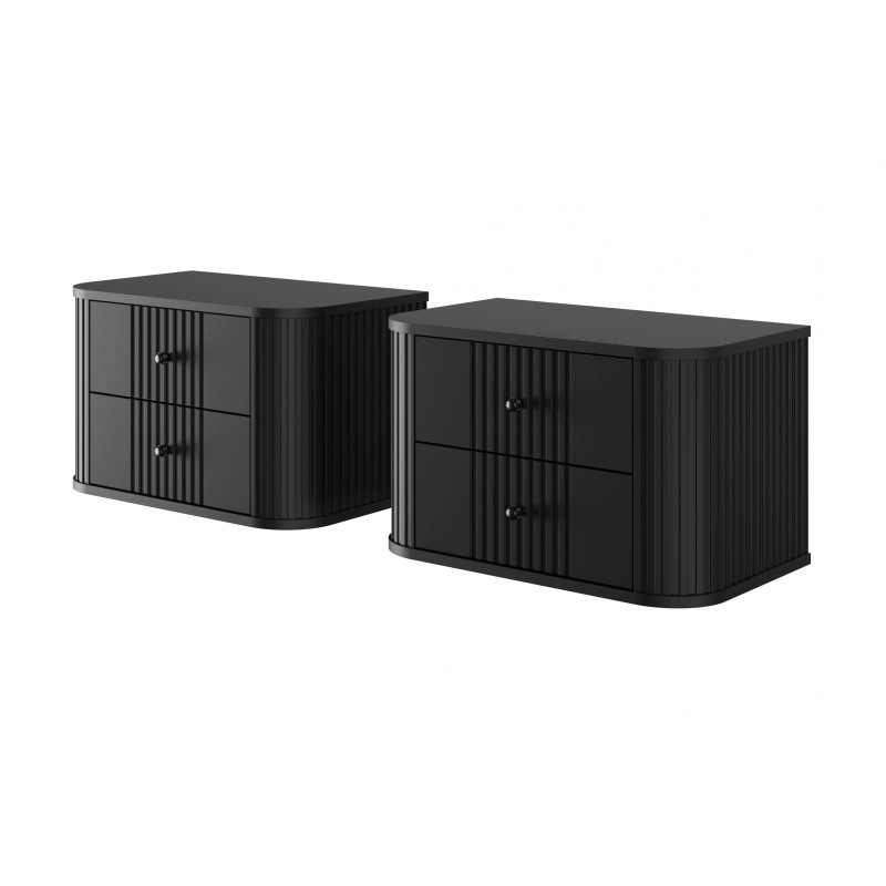 Zestaw wiszących szafek nocnych Kolekcja Vesper Meble Bogart Zestaw wiszących szafek nocnych Kolekcja Vesper Meble Bogart