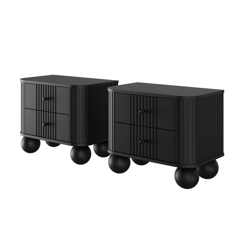 Zestaw wiszących szafek nocnych Kolekcja Vesper Meble Bogart