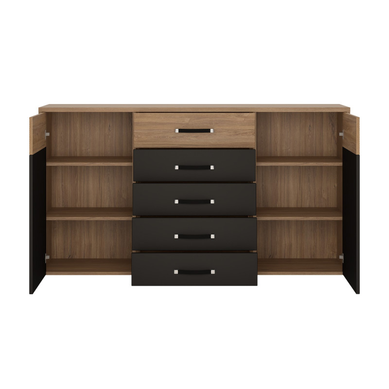 Komoda 2D-5S Monaco Typ MOAK04 Meble Wójcik Kolekcja Monaco