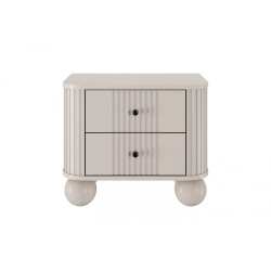 Zestaw szafek nocnych Kolekcja Vesper Meble Bogart kaszmir/nogi Zestaw szafek nocnych Kolekcja Vesper Meble Bogart kaszmir/nogi