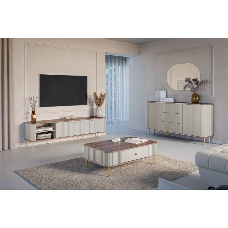 Szafka RTV Vesper 3D Kolekcja Vesper Meble Bogart