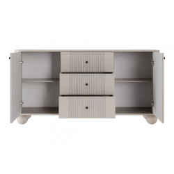 Komoda z szufladami Kolekcja Vesper Meble Bogart kaszmir/nogi Komoda z szufladami Kolekcja Vesper Meble Bogart kaszmir/nogi