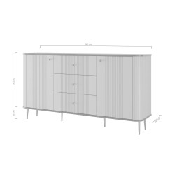 Komoda z szufladami Kolekcja Vesper Meble Bogart Komoda z szufladami Kolekcja Vesper Meble Bogart