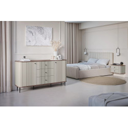 Komoda z szufladami Kolekcja Vesper Meble Bogart Komoda z szufladami Kolekcja Vesper Meble Bogart