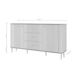 Komoda z szufladami Kolekcja Vesper Meble Bogart Komoda z szufladami Kolekcja Vesper Meble Bogart