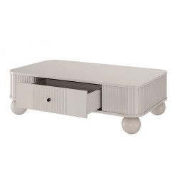 Stolik kawowy Kolekcja Vesper Meble Bogart kaszmir/nogi kule Stolik kawowy Kolekcja Vesper Meble Bogart kaszmir/nogi kule