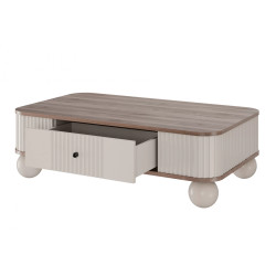 Stolik kawowy Kolekcja Vesper Meble Bogart kaszmir/orzech/nogi Stolik kawowy Kolekcja Vesper Meble Bogart kaszmir/orzech/nogi