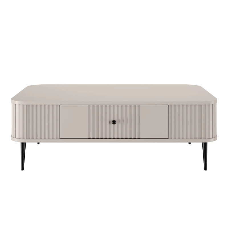 Stolik kawowy Kolekcja Vesper Meble Bogart kaszmir/wysokie nogi