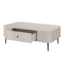 Stolik kawowy Kolekcja Vesper Meble Bogart kaszmir/wysokie nogi Stolik kawowy Kolekcja Vesper Meble Bogart kaszmir/wysokie nogi