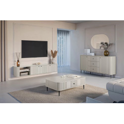 Wisząca Szafka RTV Vesper 3D Kolekcja Vesper Meble Bogart