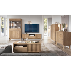 Szeroka Komoda Saori K2D3S Gała Meble Dąb Cremona Szeroka Komoda Saori K2D3S Gała Meble Dąb Cremona