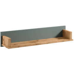 Półka Wisząca Indygo K6S Gała Meble Dąb Wotan/Green