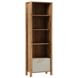 Regał Indygo R1K Gała Meble Dąb Wotan/Beige