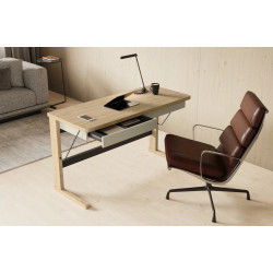 Biurko z kolekcji Ollie OL-06 dąb olejowany Lenart