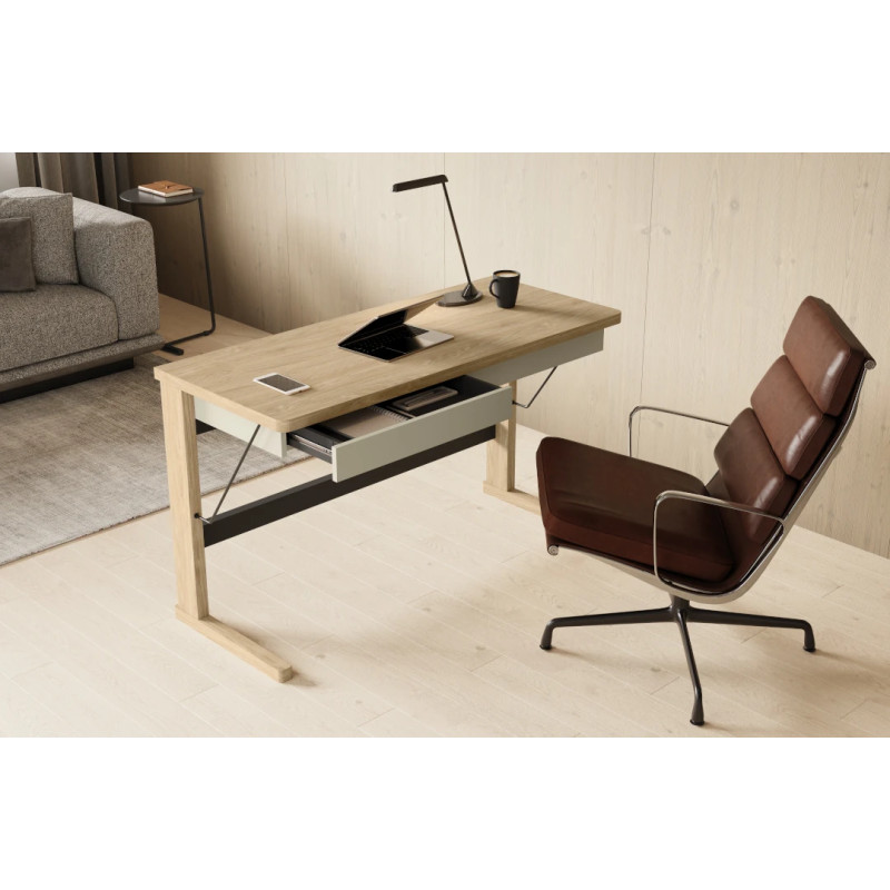 Biurko z kolekcji Ollie OL-06 dąb olejowany Lenart