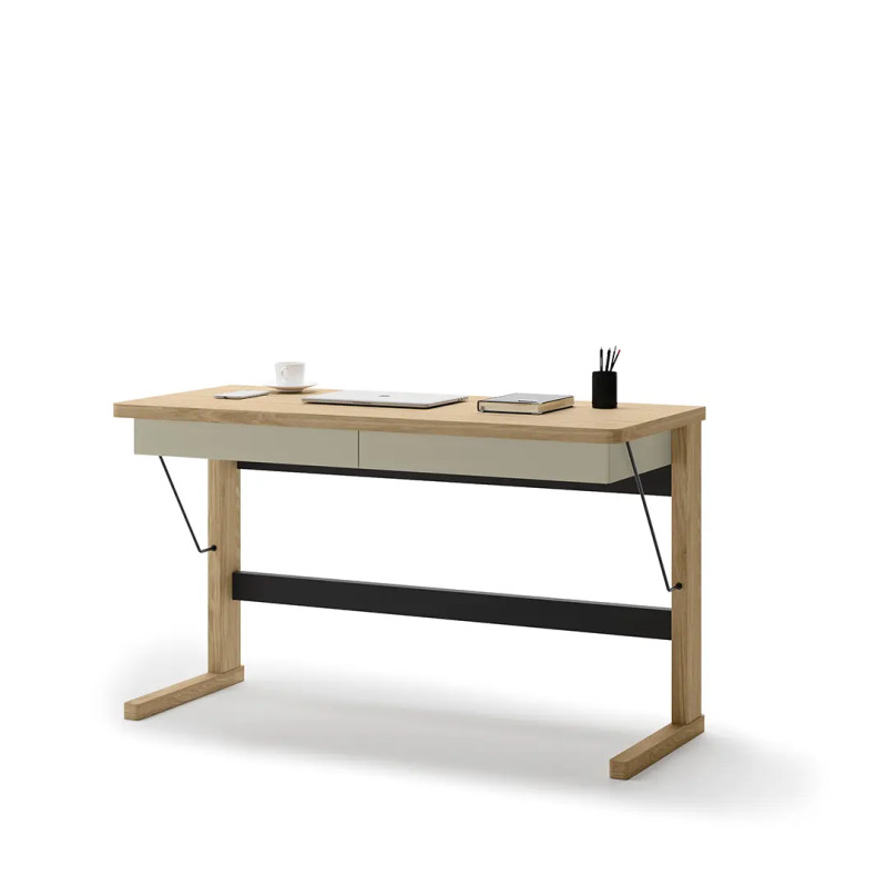 Biurko z kolekcji Ollie OL-06 dąb olejowany Lenart