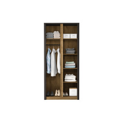 Dwudrzwiowa Szafa Montana S2D Gała Meble dąb lefkas / smooth Dwudrzwiowa Szafa Montana S2D Gała Meble dąb lefkas / smooth