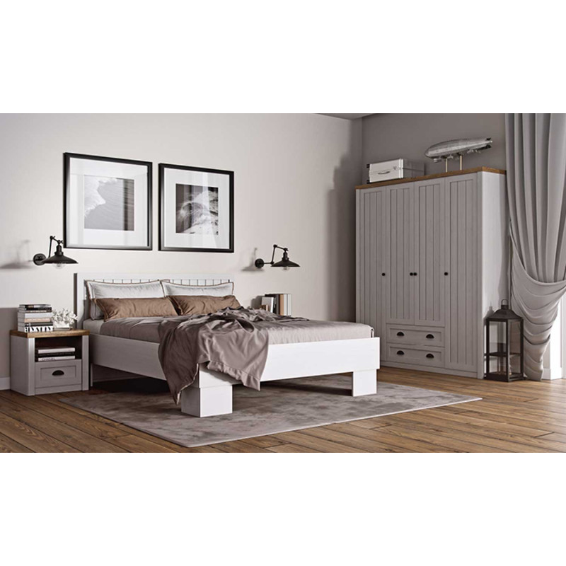 Komoda Prowansja K6S Gała Meble sosna andersen