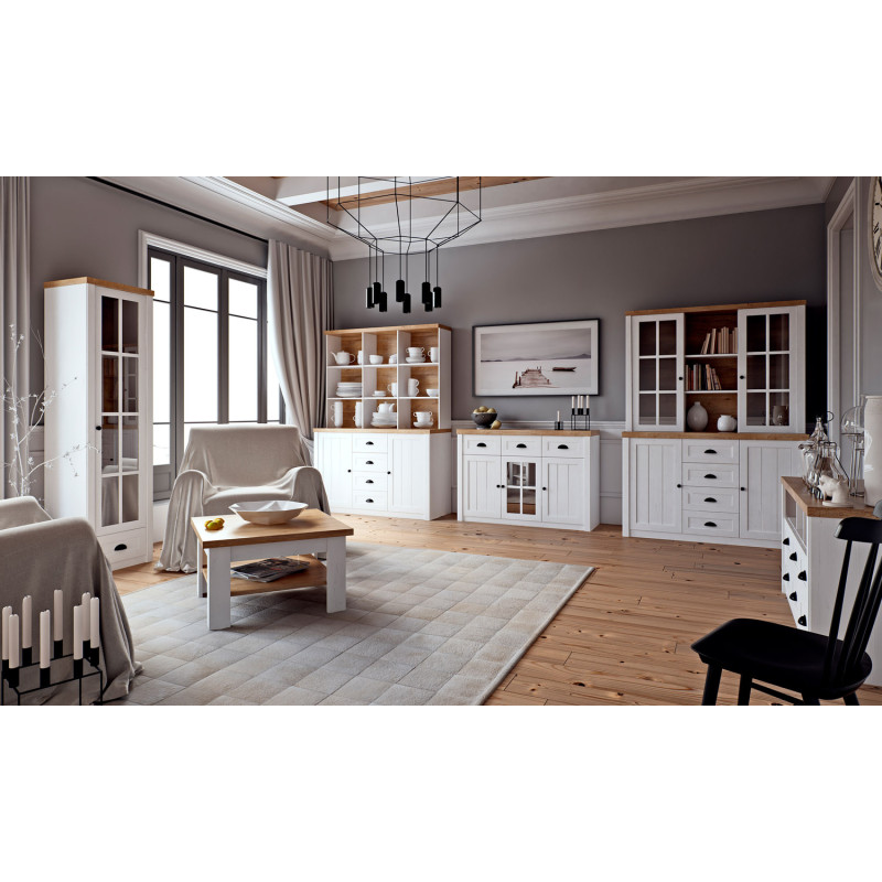 Szafa Prowansja S1D Gała Meble sosna andersen