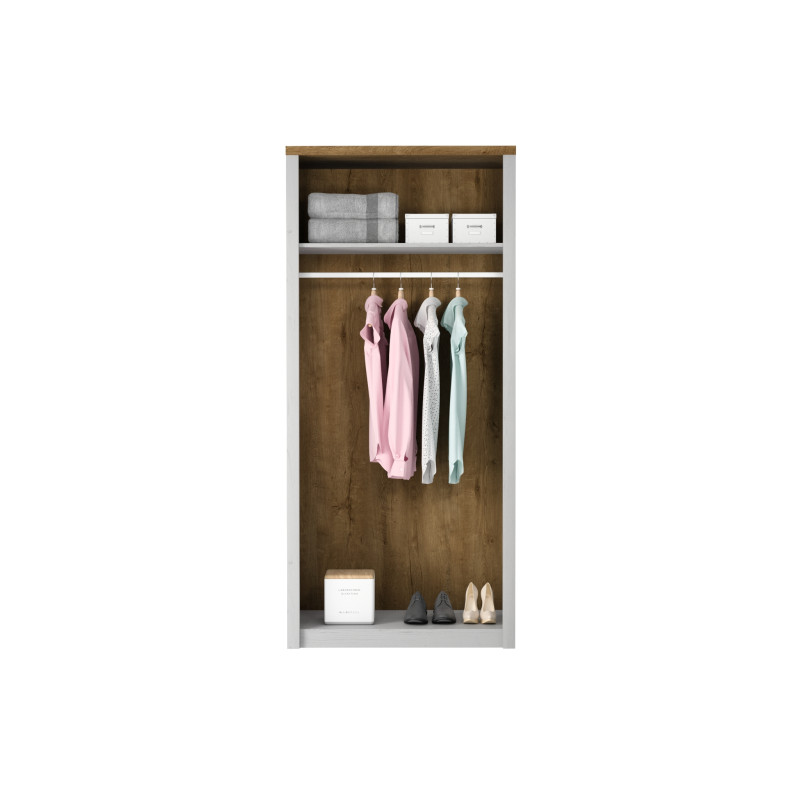 Szafa Prowansja S2D Gała Meble sosna andersen