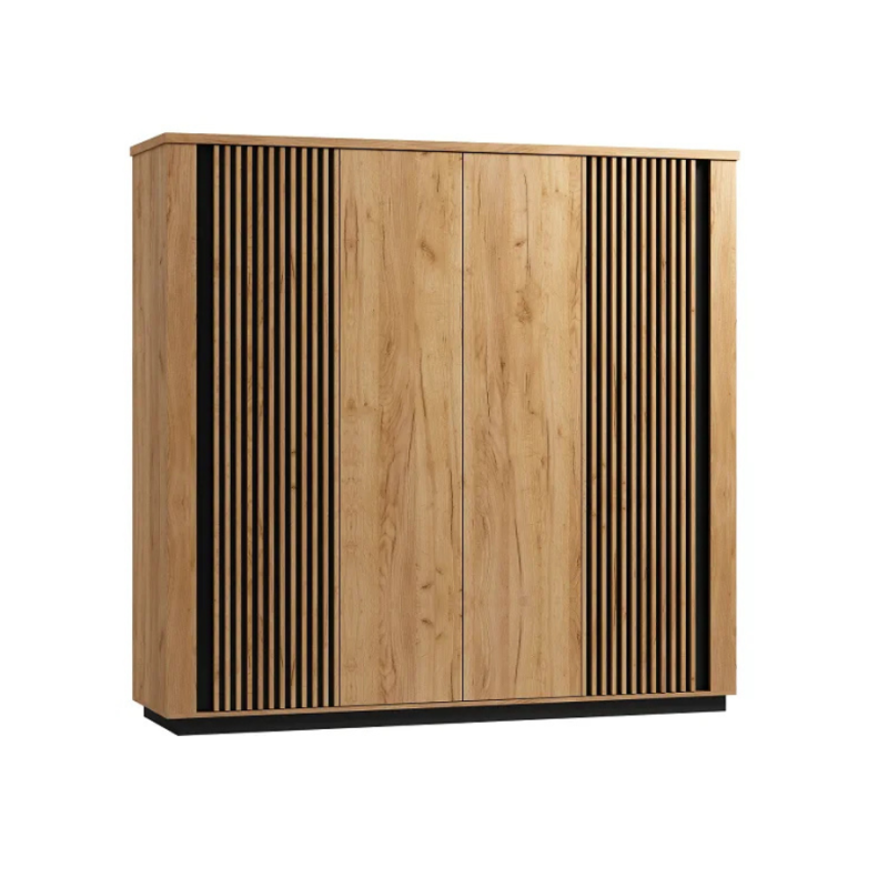 Szafa 3 Lamello art.15 Meble Gołąb Dąb craft / czarny