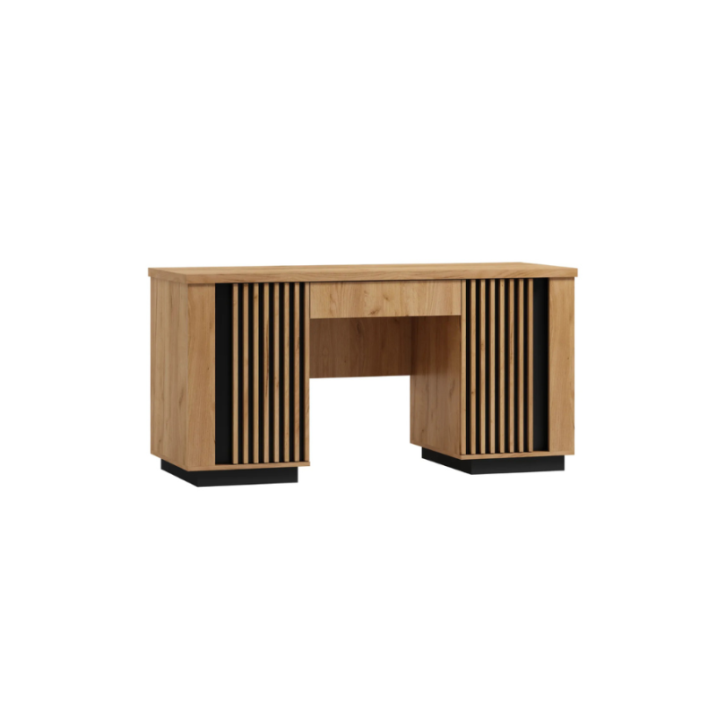 Biurko Lamello art.22 Meble Gołąb Dąb craft / czarny Biurko Lamello art.22 Meble Gołąb Dąb craft / czarny