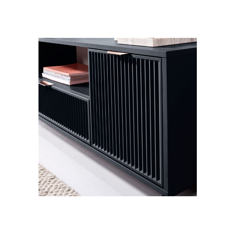 Komoda 133cm LINKaSTYLES LS2 cashmere/indigo