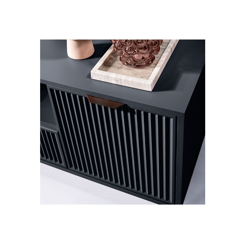 Komoda 133cm LINKaSTYLES LS2 cashmere/indigo