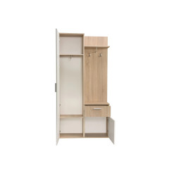 Garderoba z Lustrem Lux Jarstol Dąb Artisan