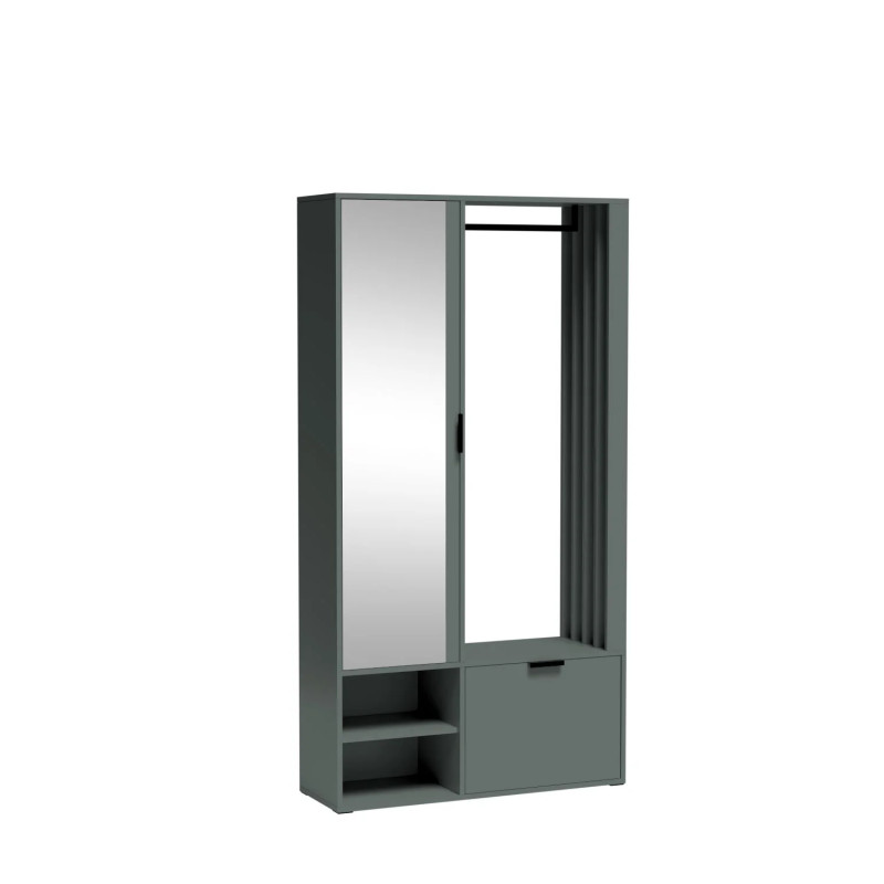 Garderoba z Lustrem Milo Uni Jarstol Green Stone