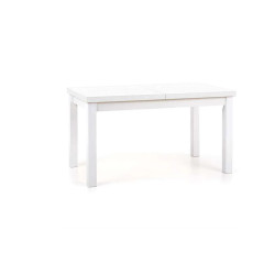 TIAGO 2 stół rozkładany 140-220/80 blat: biały, nogi: biały