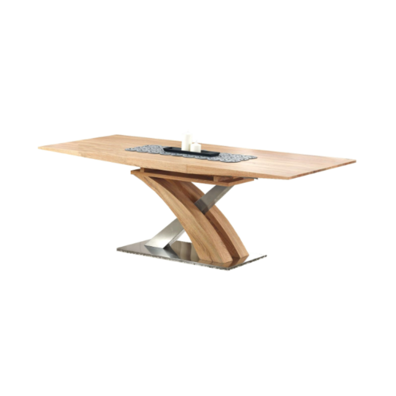 Klasyczny rozkładany stół Amix dąb złoty Klasyczny rozkładany stół Amix dąb złoty