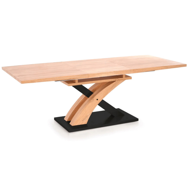 Klasyczny rozkładany stół Amix dąb złoty Klasyczny rozkładany stół Amix dąb złoty