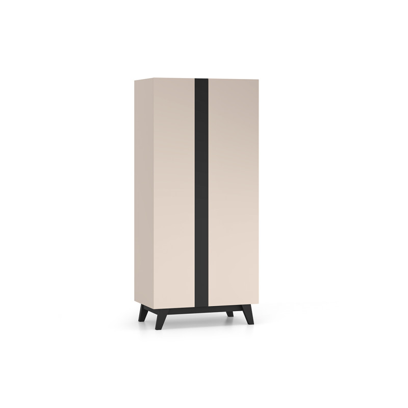 Szafa Freshion 01 ML Meble Kaszmir/Czarny