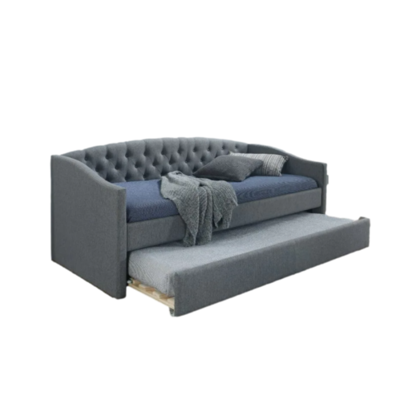 ŁÓŻKO ALESSIA 90X200 KOLOR SZARY/DĄB TAP. 23 ŁÓŻKO ALESSIA 90X200 KOLOR SZARY/DĄB TAP. 23