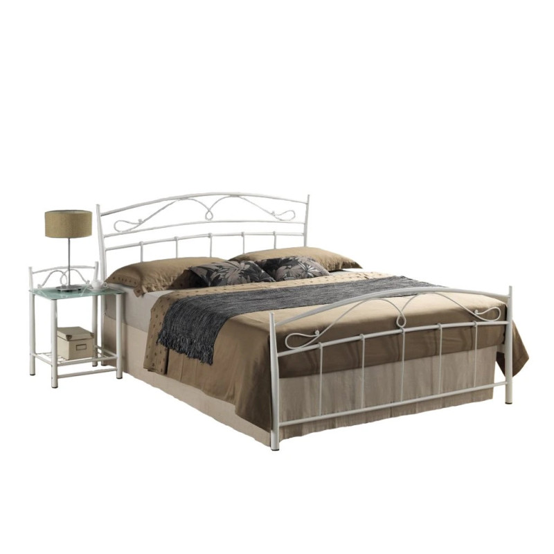 ŁÓŻKO SIENA 140X200 KOLOR BIAŁY ŁÓŻKO SIENA 140X200 KOLOR BIAŁY