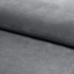 FOTEL KARO 1 VELVET SZARY BLUVEL 14 / BUK