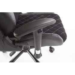 DRAKE fotel gabinetowy czarny / popielaty DRAKE fotel gabinetowy czarny / popielaty