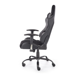 DRAKE fotel gabinetowy czarny / popielaty DRAKE fotel gabinetowy czarny / popielaty