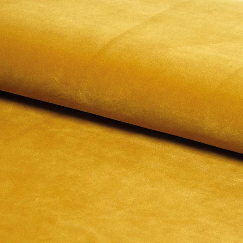 FOTEL KARO 1 VELVET KOLOR CURRY BLUVEL 68 / WENGE