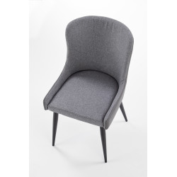 Krzesło K333 jasny popiel / ciemny popiel HALMAR