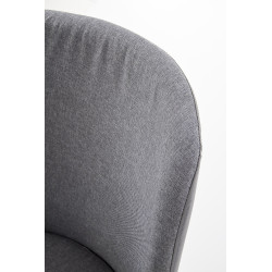 Krzesło K333 jasny popiel / ciemny popiel HALMAR