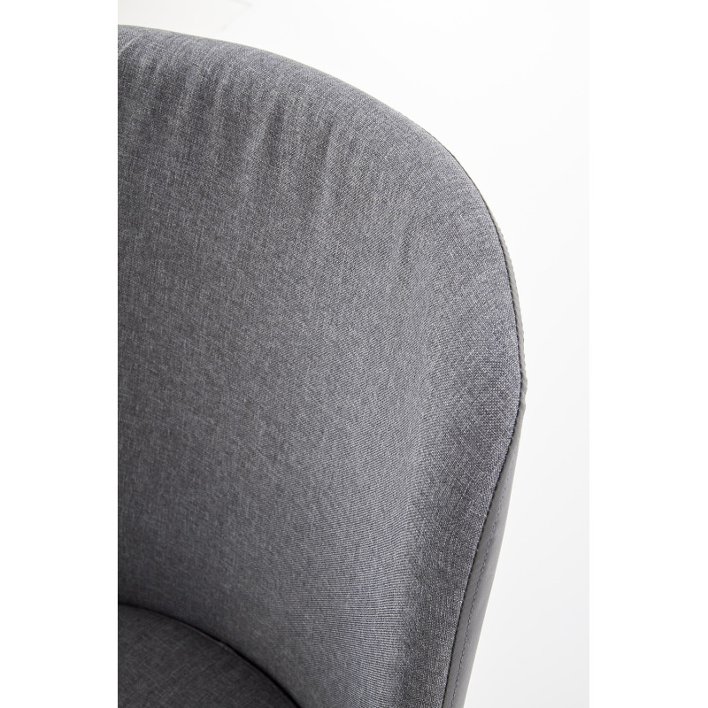 Krzesło K333 jasny popiel / ciemny popiel HALMAR