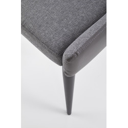 Krzesło K333 jasny popiel / ciemny popiel HALMAR